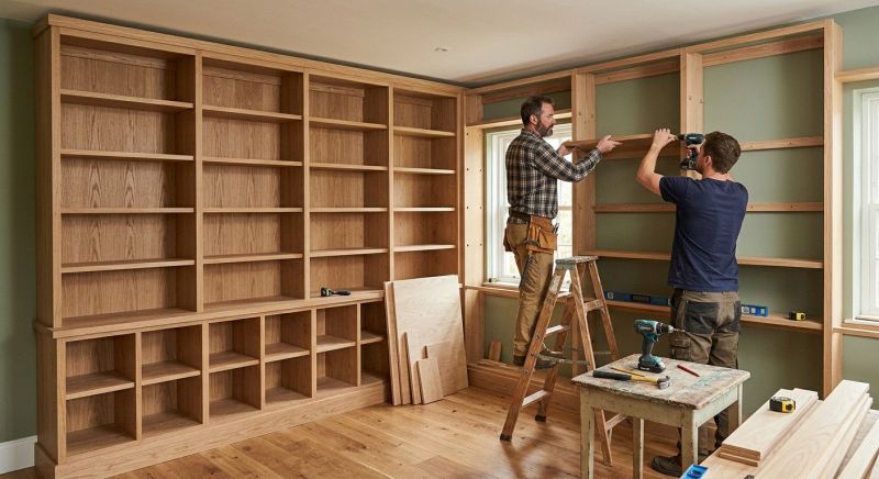 Custom Shelving Installation in Charlotte, NC