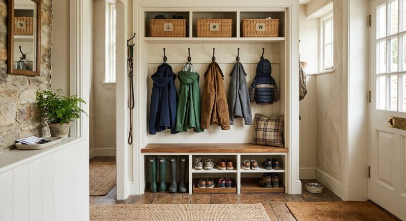 Mudroom Closet Installation in Annapolis, MD