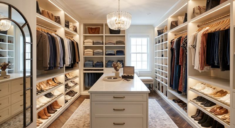 Walk In Closet Installation in Alexandria, VA