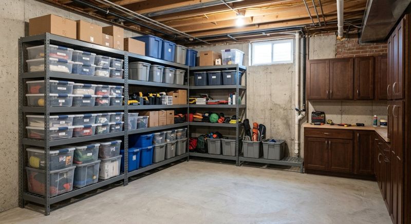 Basement Storage Installation in Frederick, MD