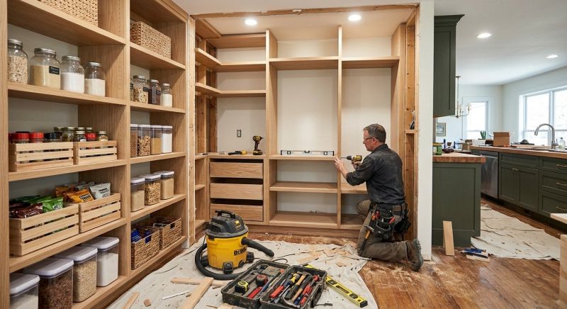 Butlers Pantry Installation in Winston Salem, NC
