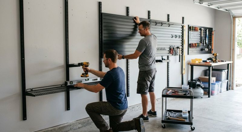 Ceiling Rack Installation in Silver Spring, MD