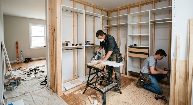 Closet Construction in Frederick, MD