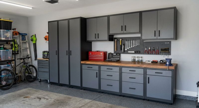 Garage Cabinets Installation in Fairfax County, VA