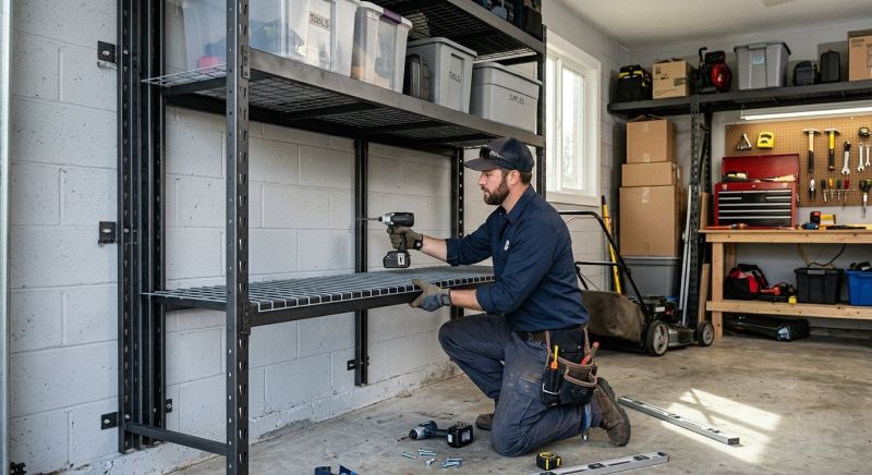 Garage Shelves Installation in Fairfax, VA
