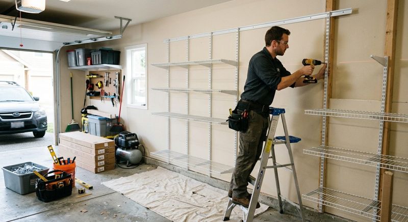Garage Shelves Installation in Winston Salem, NC