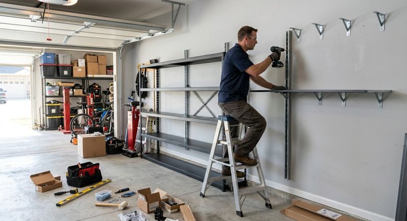 Garage Shelves Installation in Frederick, MD