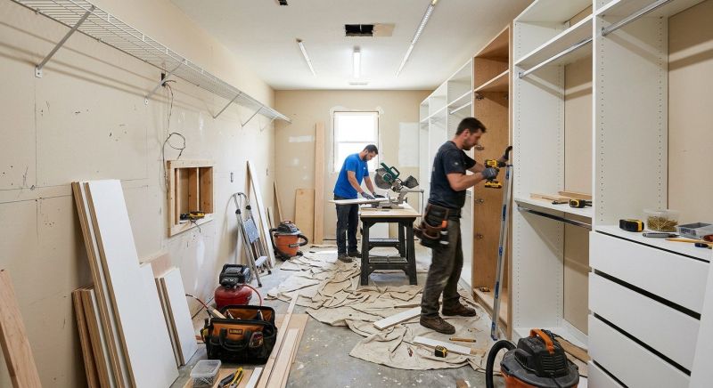 Mudroom Closet Installation in Frederick, MD