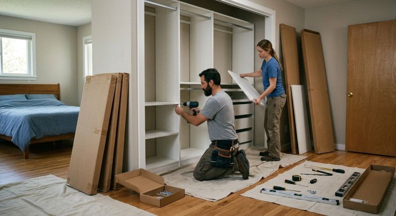 New Closet Intallation in Winston Salem, NC