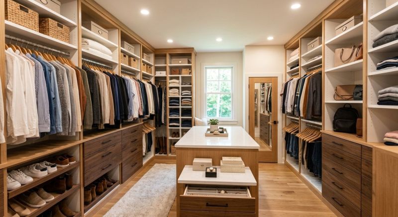 Walk In Closet Installation in Alexandria, VA