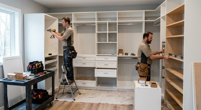 Walk In Closet Installation in Alexandria, VA