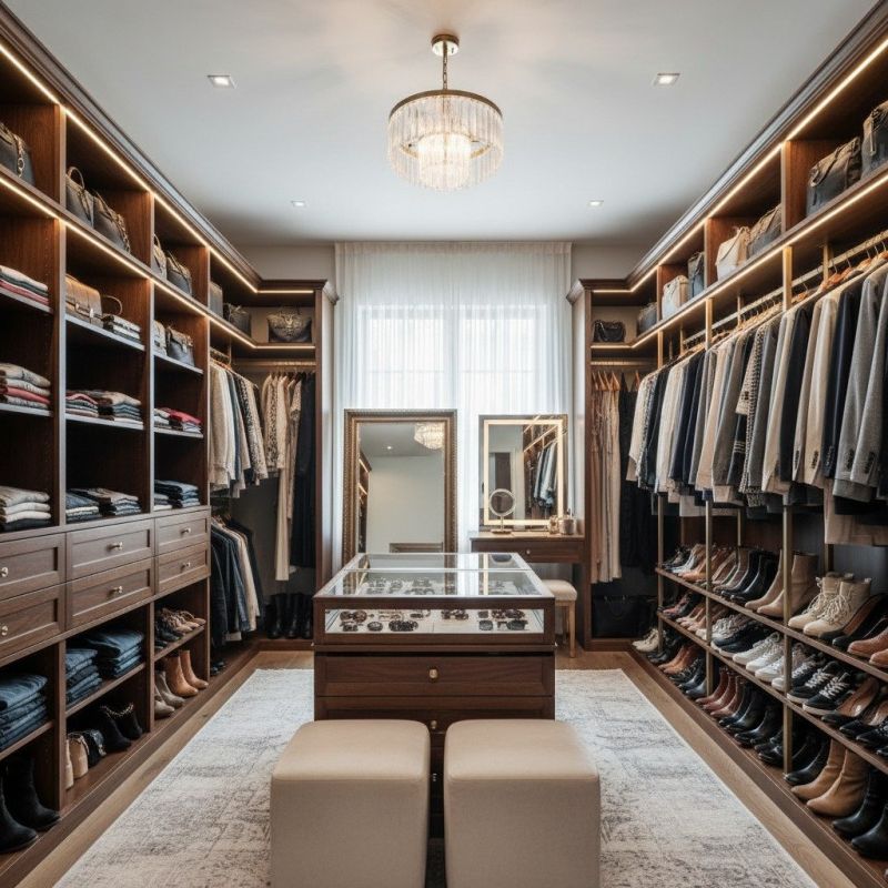 Walk In Closet Remodeling in Greensboro, NC