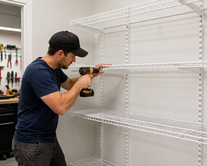 Wire Shelving Installation in Alexandria, VA