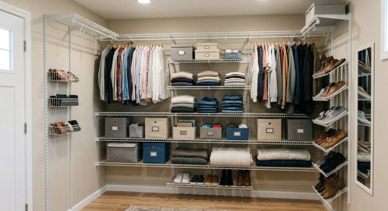 Wire Shelving Installation in Annapolis, MD